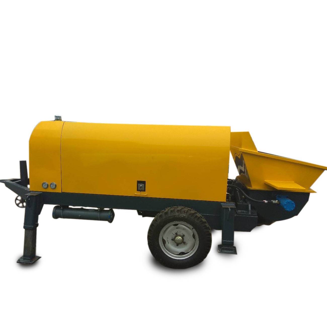 楼面混凝土输送泵，40泵，打楼面地面，可打120米高层，细石泵