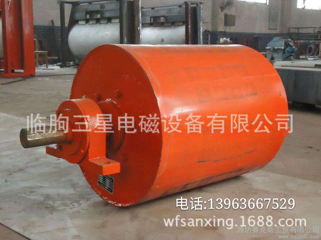 选矿专用磁滚筒  厂家供应油冷电磁除铁器  电磁干式高强磁磁滚筒