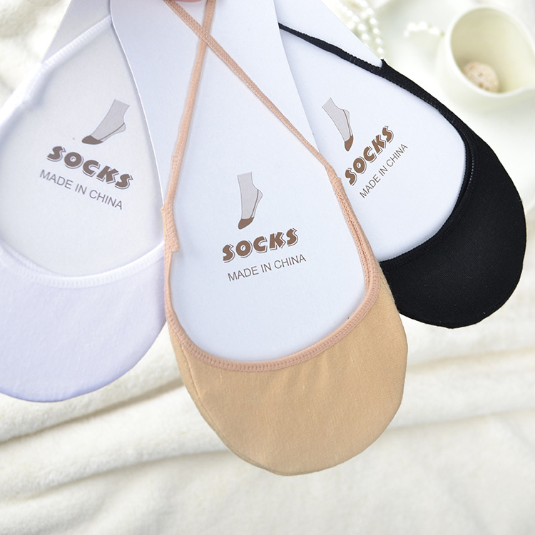 2026 Invisible Women's Boat Socks, Sling Socks, Spring and Summer Thin Breathable Anti-Slip Low-Cut Half-Soled Socks