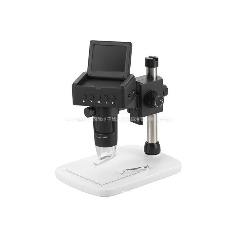 Новый цифровой микроскоп с экраном, цифровая лупа высокой четкости 1080P, выход HDMI/USB/AV