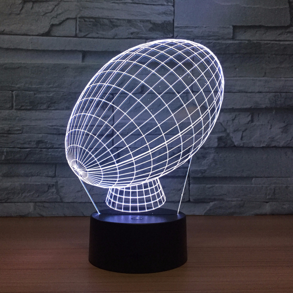 创意LED小夜灯新奇特3D立体视觉灯