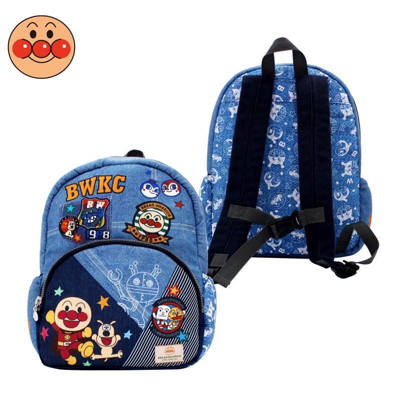 新款面包超人包包1-3年级男女童减负减压护背小学生护脊双肩书包