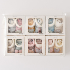 小毛頭春夏公仔襪卡通硅膠軟底地板襪0-1歲嬰兒防滑棉質學步鞋襪