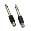 6.35mm Mono Lotus Female plug 6.35 Revolution RCA Female Adapter 6.5 Audio and video Conversion plugs