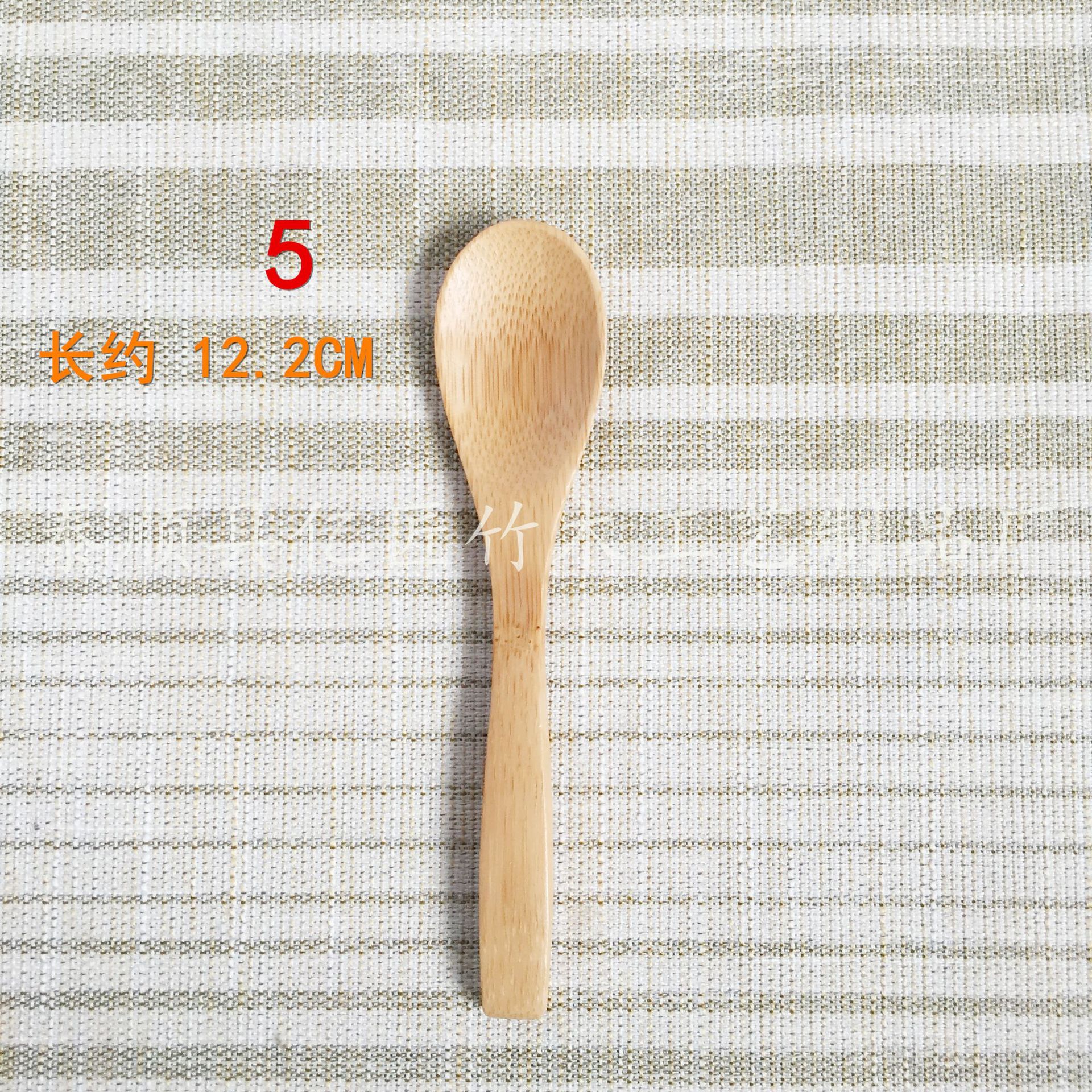 Fabricante suministro directo cuchara de madera cuchara de bambú japonés agitación cuchara de miel fijo grabado logotipo barro moxibustión cuchara promoción sanqi polvo cuchara Venta caliente