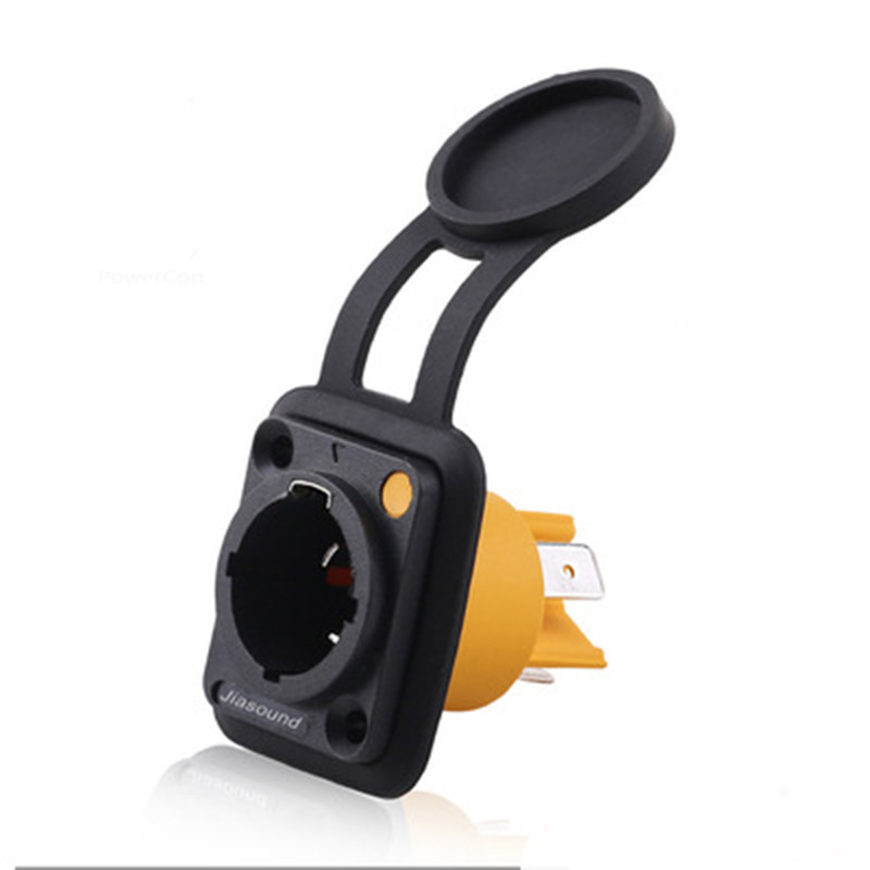 Jiasound PN-807 防水电源公插座20A单相 LED显示屏 舞台灯光插座