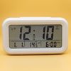 Night light smart clock lazy sleeping alarm clock sensing electronic quiet alarm clock temperature version smart clock