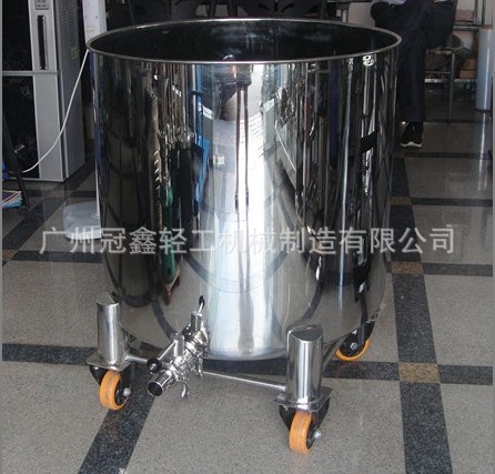 不锈钢敞口储罐 平盖储罐 食品饮料储罐 周转储罐 转运罐