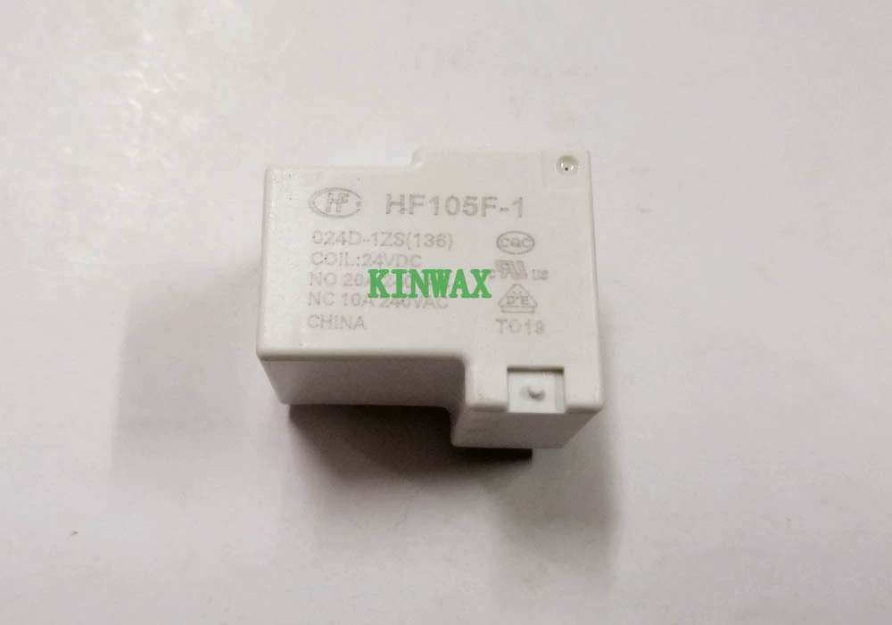 Реле HF105F-1/048D6-1DSTF, набор 5 контактов, 30A/240VAC, катушка 24V