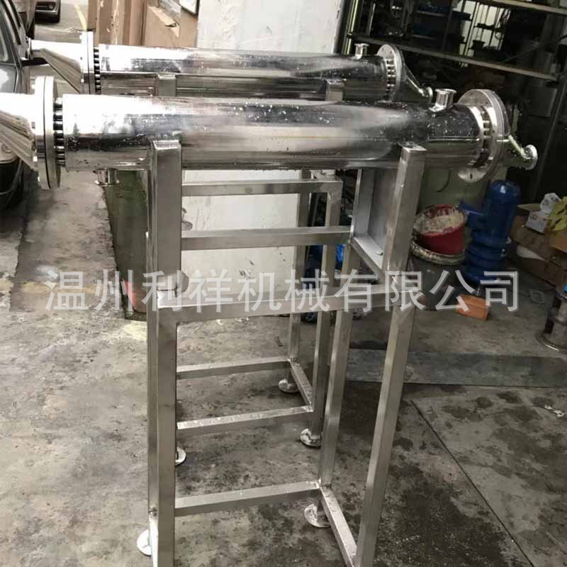 厂家供应纯化水换热器  316L无菌卫生级 注射用水双管板换热器