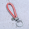 High-end woven keychain handmade suitable for men and women, car keys for beloved, pendant