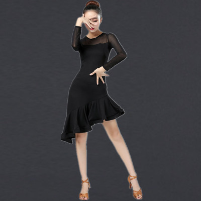 Latin dance costumes female adult new uniforms spring/summer 2020 show jumping dance Latin dance dresses