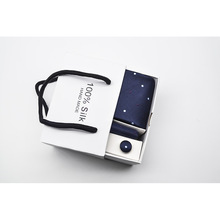 現貨供應領帶包裝盒跨境白色抽拉式禮盒領帶禮品盒子定制logo廠家