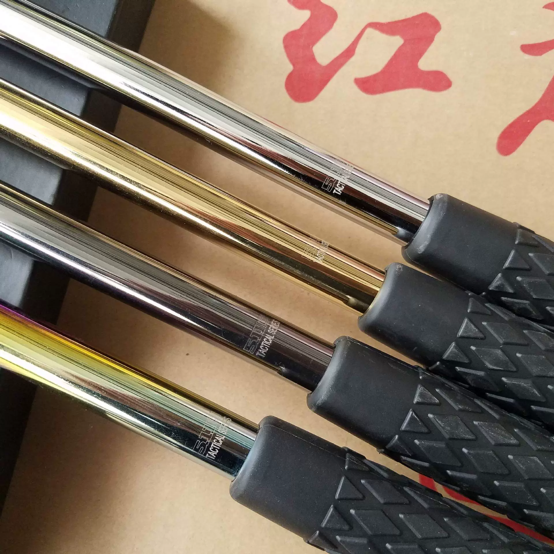 511甩棍ASP伸缩棍悍马伸缩三节武术棍防身武器车载防身用品