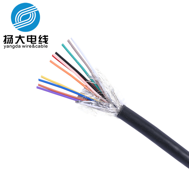 厂家批发供应优惠 UL2547 28-10awg5C镀锡铜缠绕加铝箔多芯屏蔽线