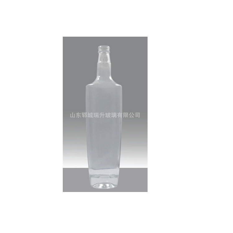 厂家供应晶白料玻璃瓶礞砂瓶 橄榄油瓶可来图定制