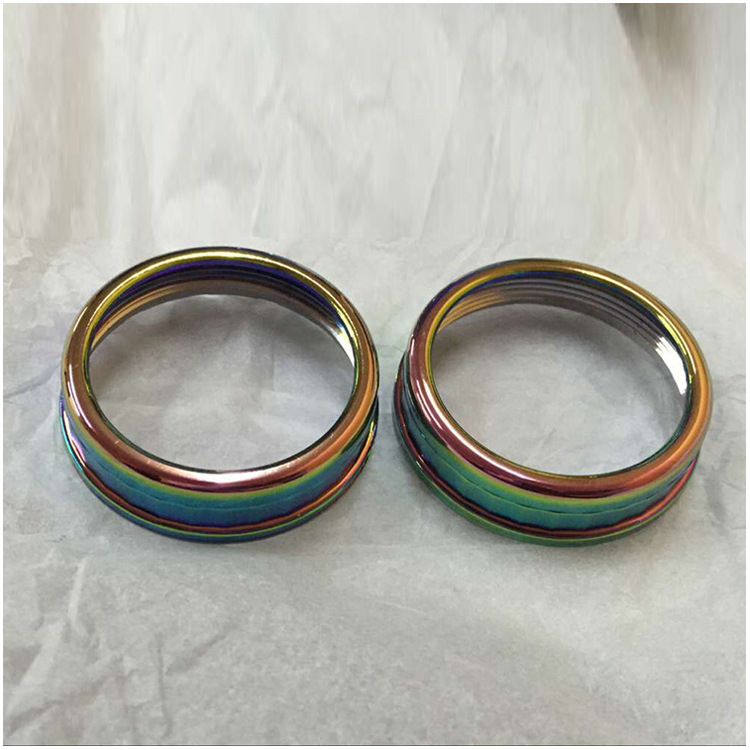 塑料电镀七彩色 义乌电镀加工 塑料电镀加工