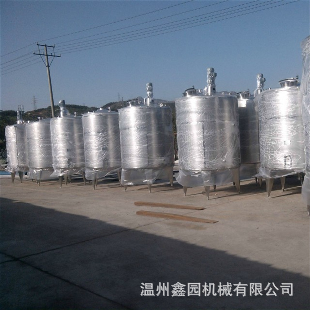 蒸汽加热冷热缸 食品加热保温搅拌罐 大型304不锈钢搅拌罐订做