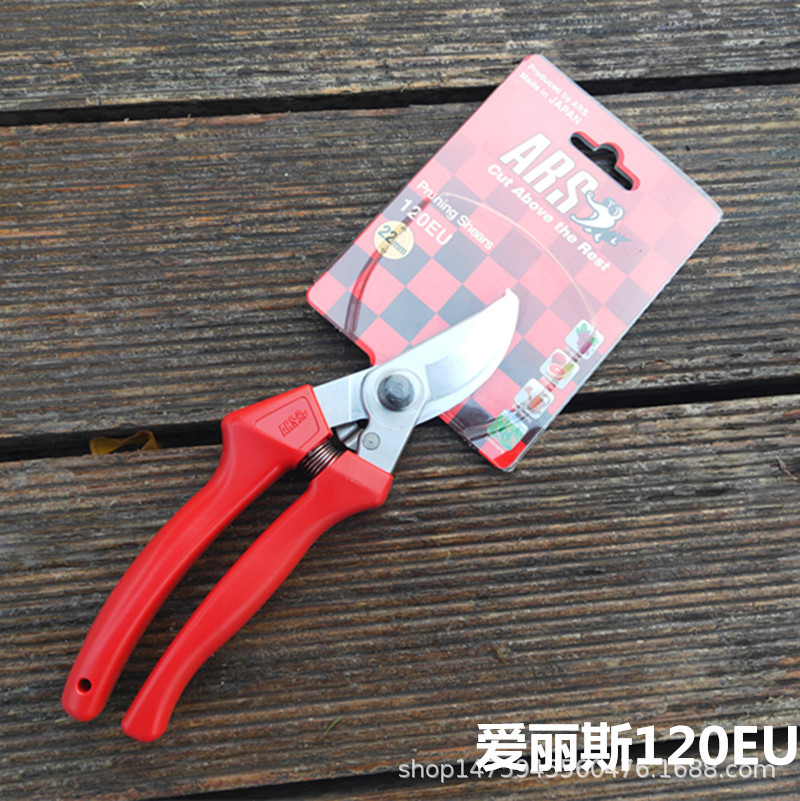批发进口爱丽斯ARS爱丽斯120EU枝剪花剪园艺剪园林工具剪刀修枝剪-阿里巴巴