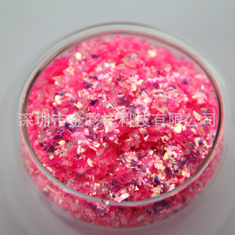 Wholesale of gold onion powder, sequins, hexagonal heart, five-pointed star, irregular-shaped laser colored PET sequins, nail gold powder and glitter powder pic 103