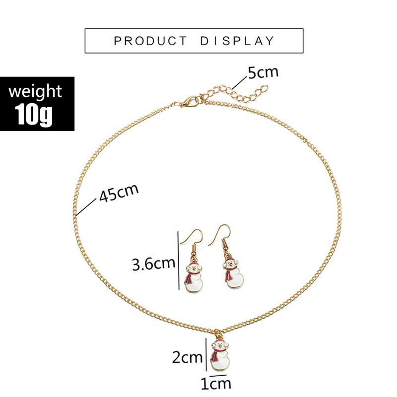 Alloy Simple Geometric necklace(Gold) NHGY2566-Gold
