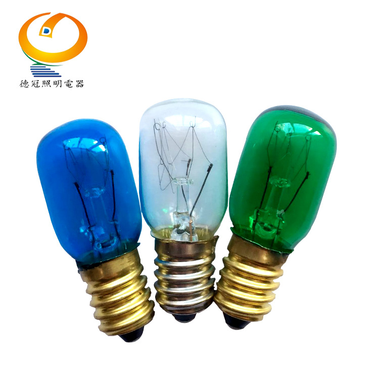 Refrigerator bulb range hood bulb E12 T14 screw cap small bulb Dongguan