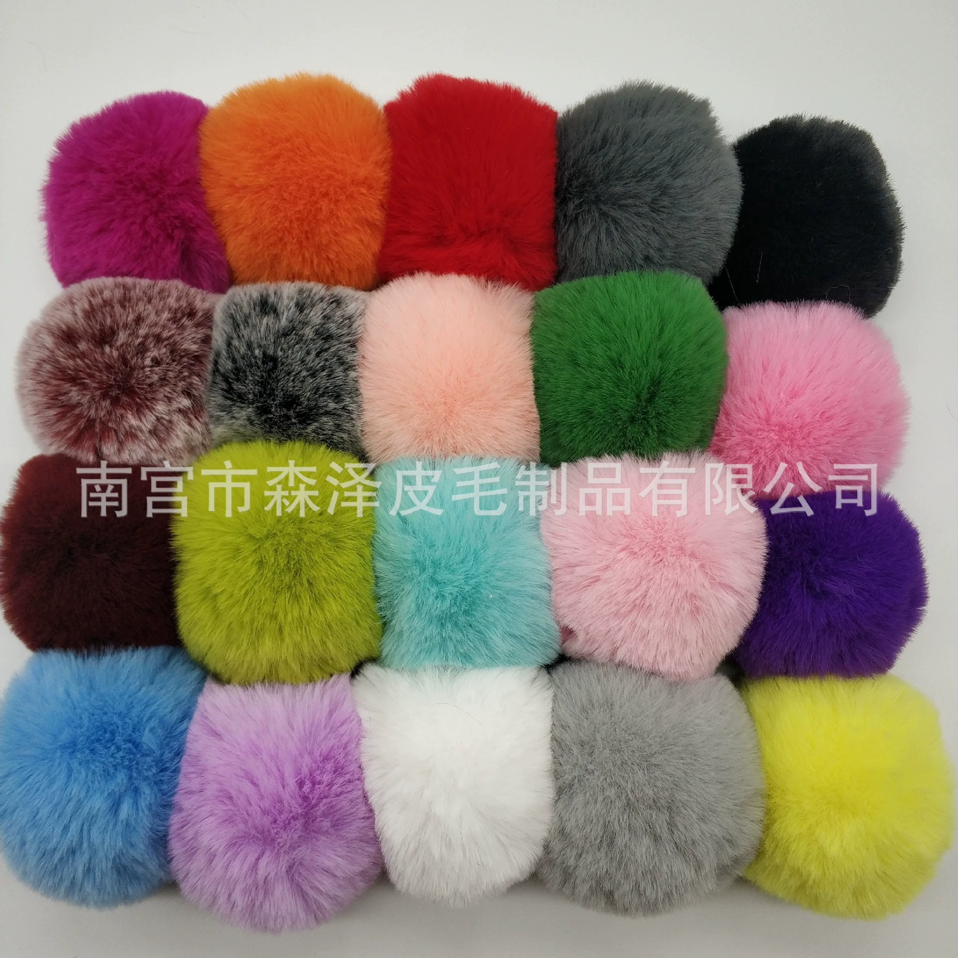 Фабрика поставляет разнообразные imitation hair balls imitation кролики и лисы imitation fox ball imitation tweezer ball imitation water mink фальшивые шарики меха