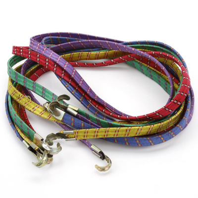 電動車摩托車後備箱自行車行李繩捆綁繩松緊綁貨帶彈力子皮筋綁帶