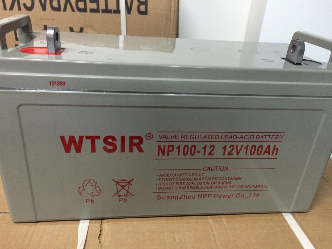 威特WTSIR阀控密封式铅酸蓄电池NP100-12 12V100AH UPS蓄电池