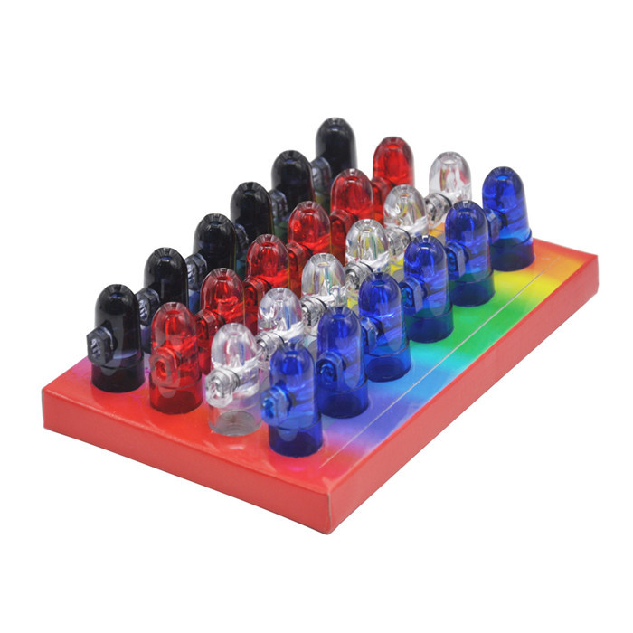 Plastic Snuff Pipe - Color Options