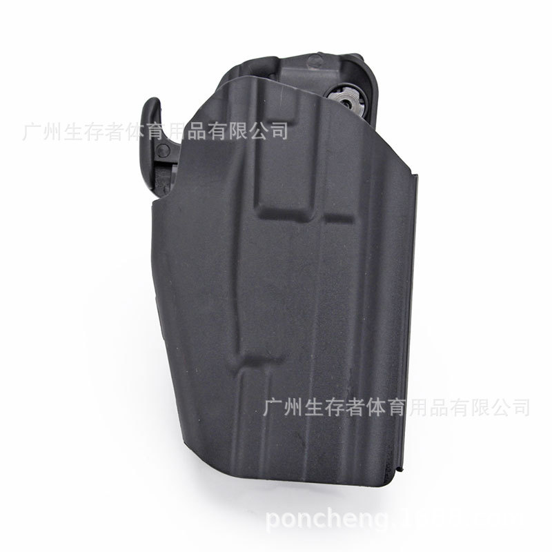 579 funda de pistola funda de uso general dispositivo de marcación rápida funda de pistola táctica funda de extracción rápida de plástico para cintura 579 extracción rápida