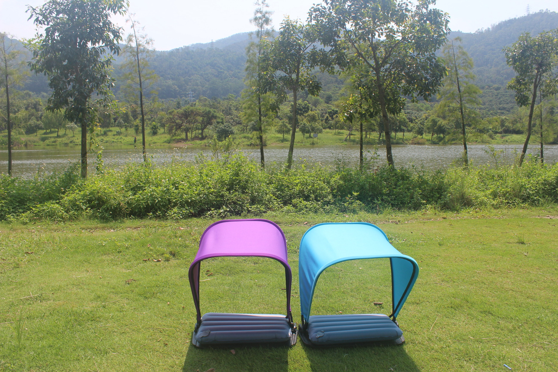 戶外沙灘遮陽蓬、遮陽傘、折疊式遮陽傘 mini sun shader