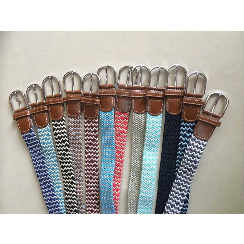 Прямые продажи с фабрики, обработка и настройка импортного восьмифунтового двухцветного нейтрального тканого простого ремня для взрослых