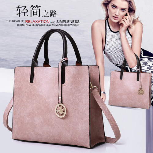 2020 New Women's Mother-in-Law PU Women's Bag European and American Simple Large Bag Multi-piece Set Crossbody Bag Fashion Spring and Summer