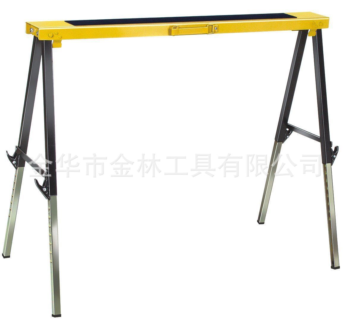 承重200KGS鐵質可折疊可伸縮高度的升降鋸馬鐵支架馬凳 工作臺