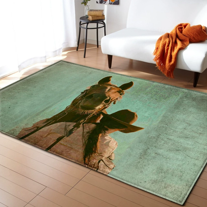 Нескользящий ковер для гостиной, милый рисунок, много размеров (40×60–160×230 см), разнообразие цветов