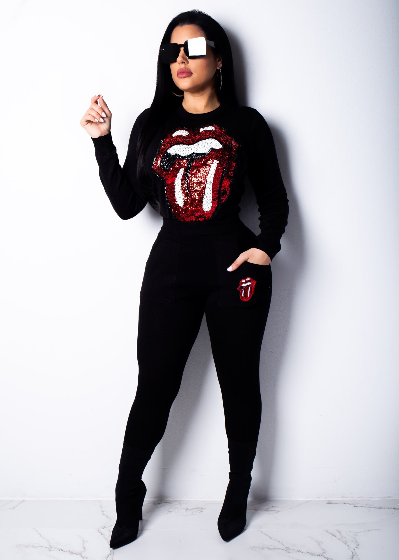 Costume femme en Pull pull - Ref 3335598 Image 21