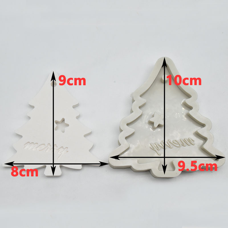 110g Weight Gypsum Mold Kitchen and drinking utensils Christmas Festival Snowflake Pattern Christmas Snowflake Home Fragrance 1