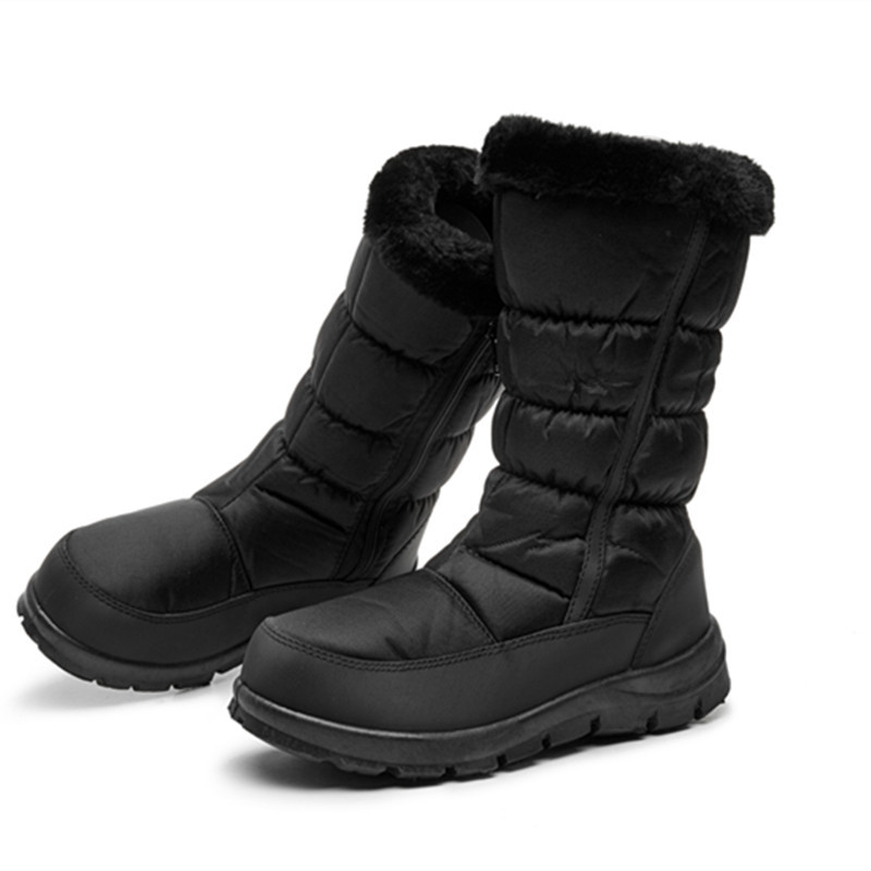 跨境专供2019亚马逊秋冬雪地靴女棉鞋秋冬款加棉保暖舒适防滑
