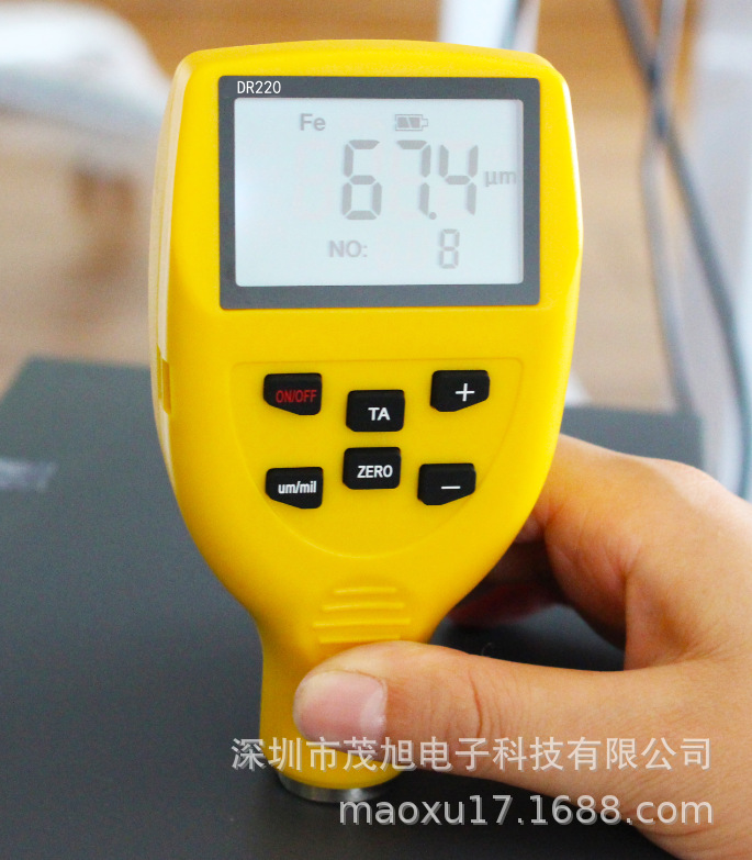 东如【DR220】磁性油漆漆膜覆层测厚仪 油漆干膜一体式涂层测厚仪