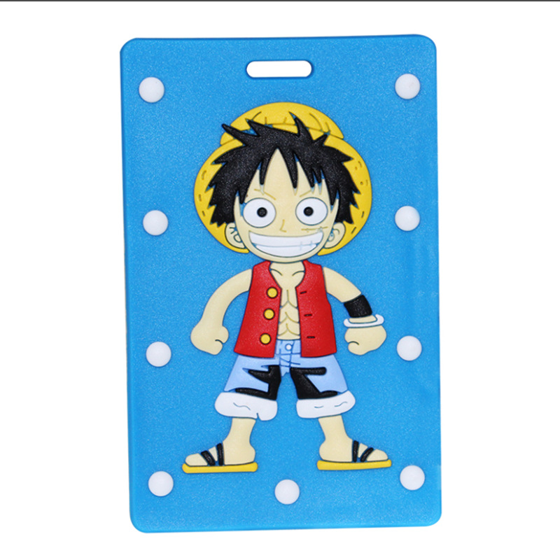 environmental protection PVC Soft glue transparent Luggage tag Luggage and luggage Check customized Plastic Billboard luggage Tag Customized