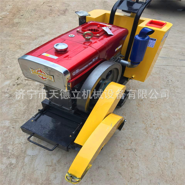 18型混凝土马路切割机 500型柴油路面开槽机混凝土水泥地面切缝机