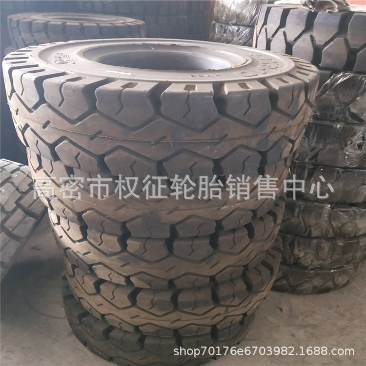 现货供应23*9-10实心轮胎合力叉车轮胎