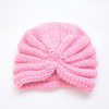 Children's woolen baby cap, keep warm brand knitted hat with hood, European style, India