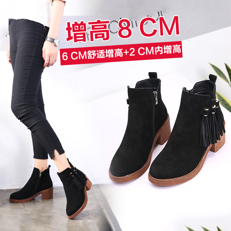 Bottes femme en En cuir - Ref 3355172 Image 4