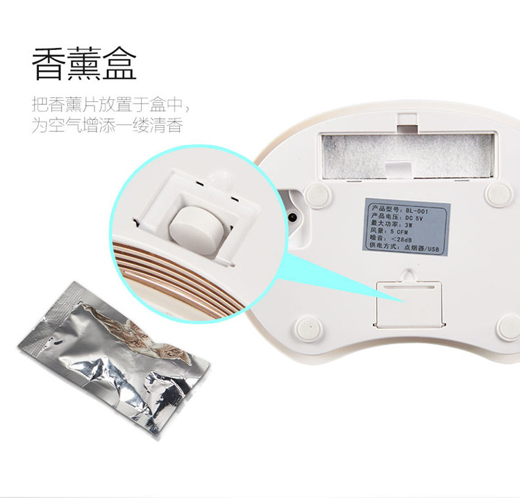 2024 new car air purifier home maternal and child intelligent sterilization in addition to formaldehyde anion purifier gift