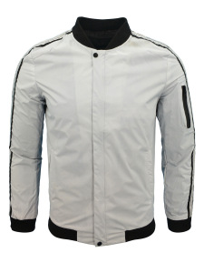 Autumn and winter men’s baseball collar solid coat casual versatile trend jacket