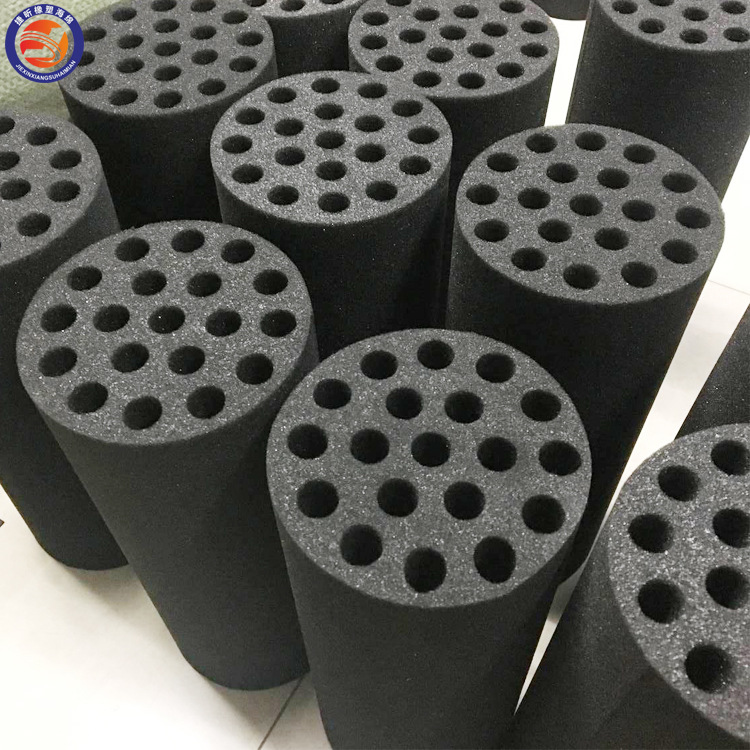 厂家生产 医疗器材试管托盘包装海绵柱子 异形海绵加工 量大优惠