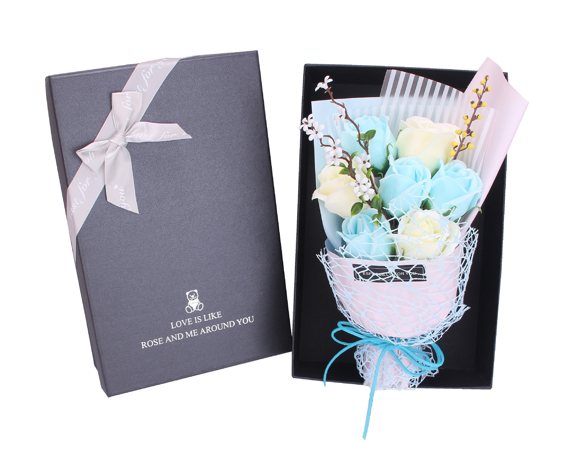 小小熊黑盒7朵蓝