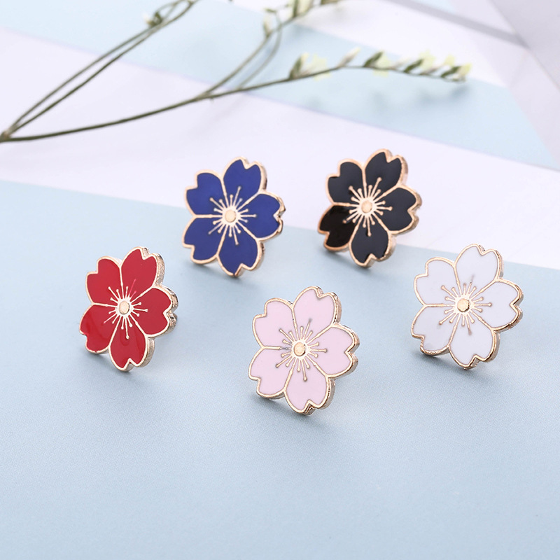 Fashion Flower Alloy Enamel Women's Brooches display picture 2